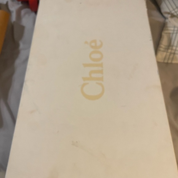 NWT Chloe Red Lace Up Boots - Picture 6 of 9